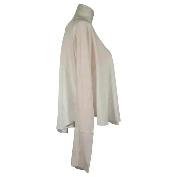 FREE PEOPLE We The Free Cloud Nine Cropped Oversized Tee Top Sweater Size M - Picture 3 of 13